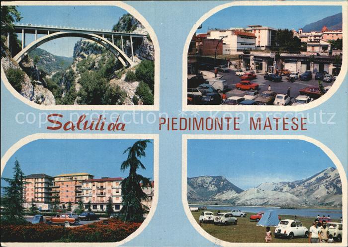 Piedimonte Matese Bruecke Campingplatz