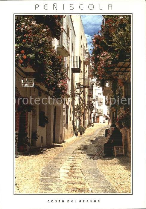 Peniscola Costa del azahar Interior recinto amurallado