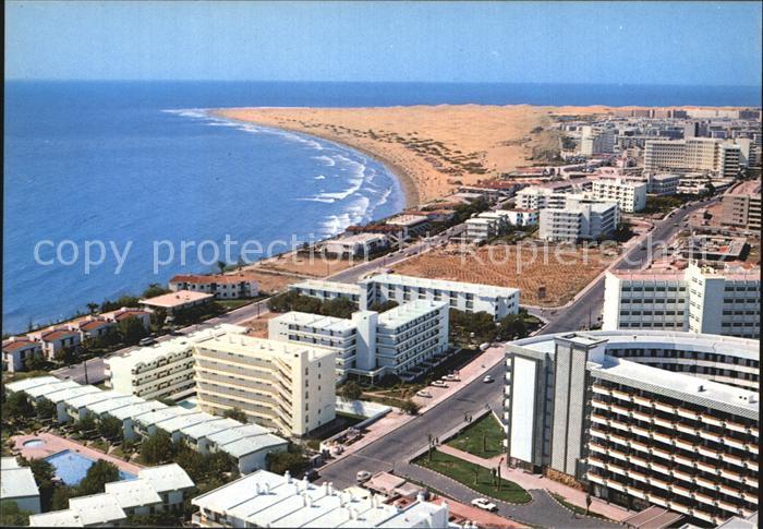 Playa del Ingles Fliegeraufnahme