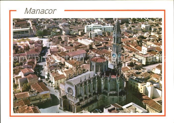 Manacor Fliegeraufnahme En primer termino
