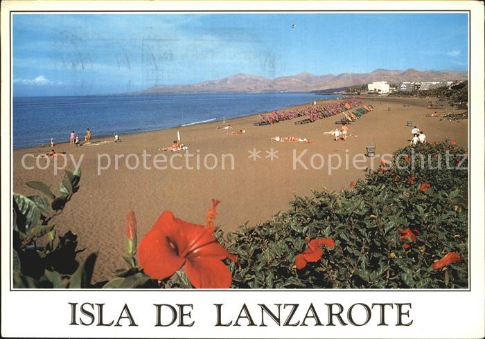 Lanzarote Kanarische Inseln Playa de Puerto del Carmen