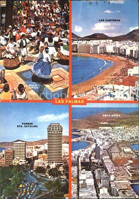 Las Palmas Gran Canaria Las Canteras Parque Sta. Catalina