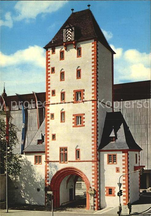 Mainz Rhein Pulverturm