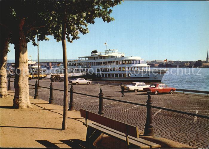 Mainz Rhein Rheinufer