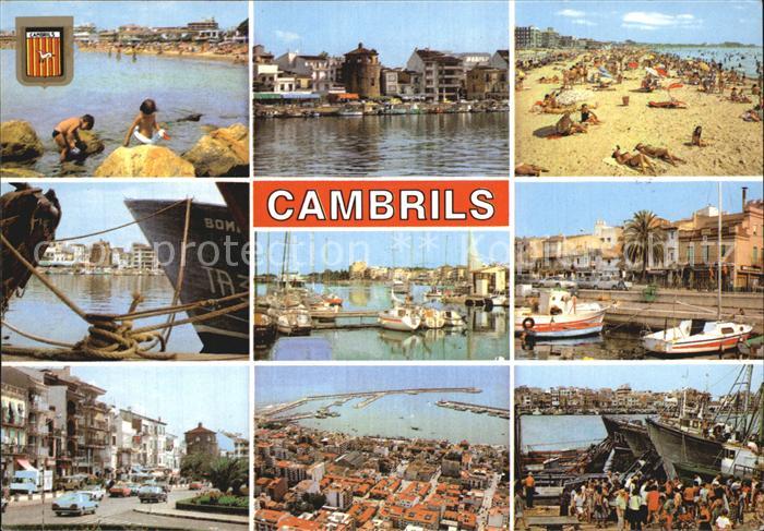 Cambrils Strand Hafen Boot