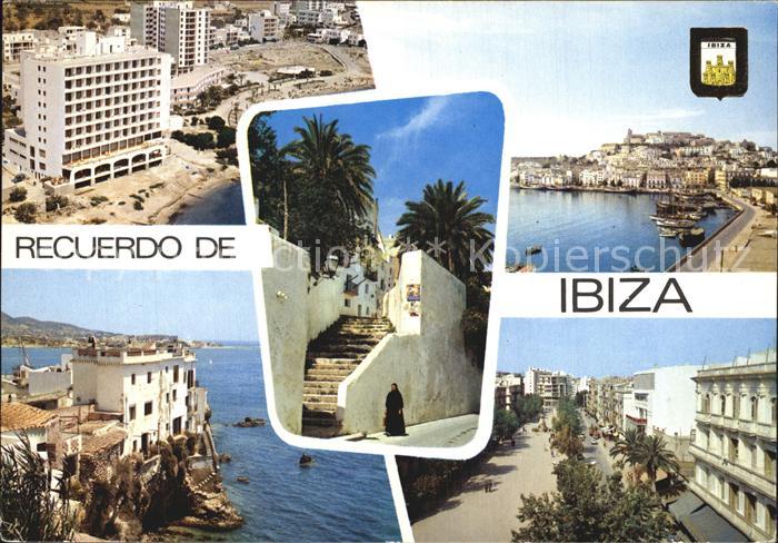 Ibiza Islas Baleares Playa de Figueretes Puerto Dalt Villa Paseo Vara de Rey
