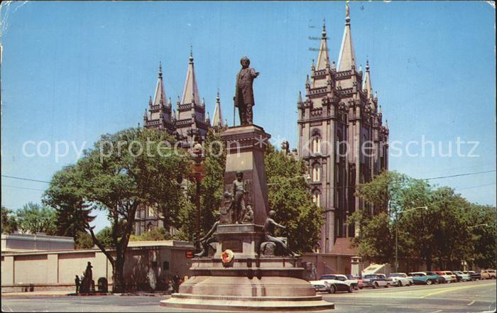 Salt Lake City Brigham Young Monument