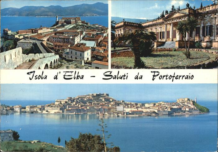 Portoferraio Toscana Insel Elba Ortsansichten Panorama