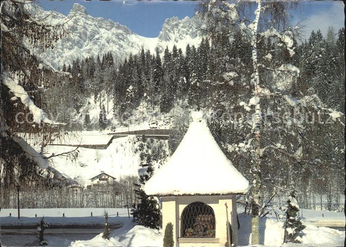 Leogang Pinzgau Wintersportplatz Feldkapelle