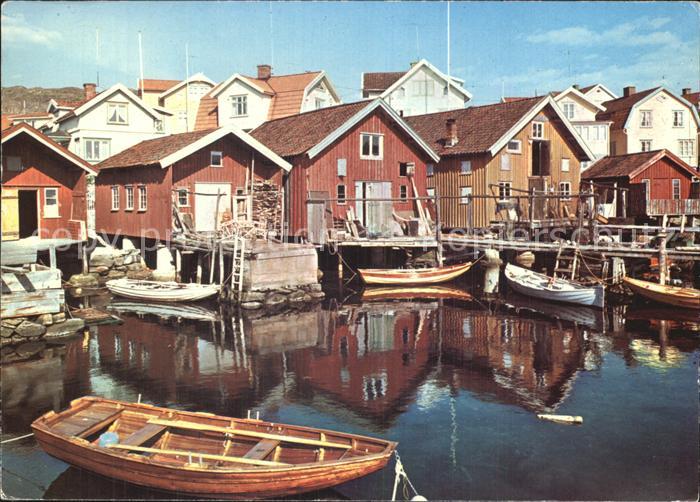 Schweden Bohuslaen Bootshafen