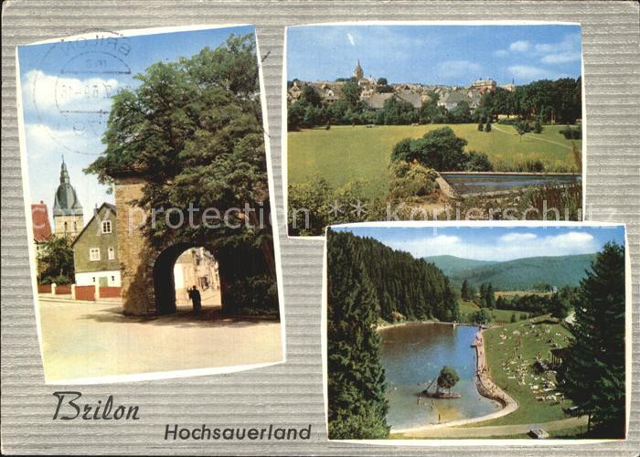 Brilon Hochsauerlandkreis NRW Kreishauspark Freibad