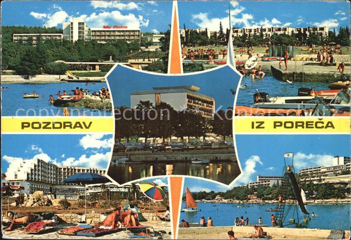 Porec Strand Hotelanlagen