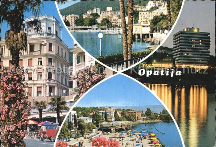 Opatija Abbazia Strand Stadtansichten