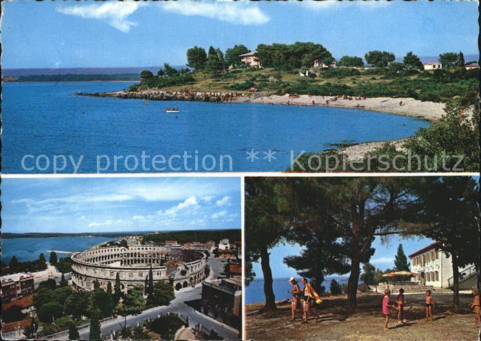 Pola Pula Croatia Stadtansichten