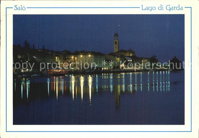 Salo Lago di Garda Panorama Nacht