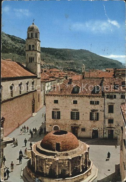 Dubrovnik Ragusa Onofribrunnen