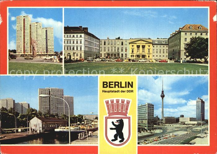 BERLIN  CITY Leninplatz Deutsches Theater Kammerspiele Fischerinsel