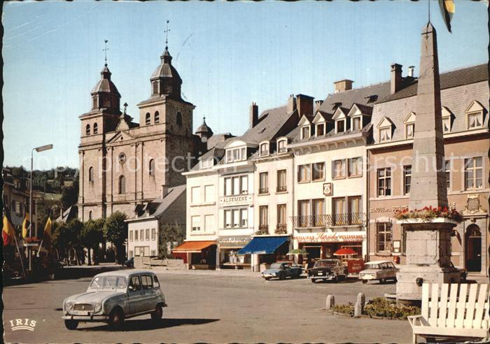 Malmedy Wallonie Place Albert Cathedrale St Quirin