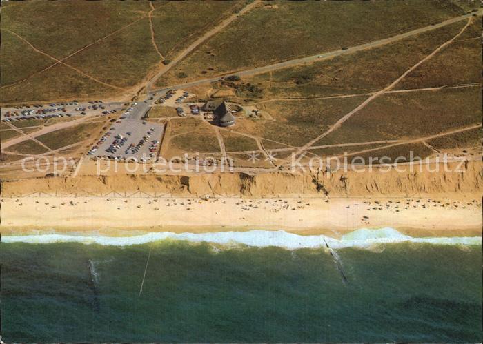 Kampen Sylt Am Roten Klift Luftbild