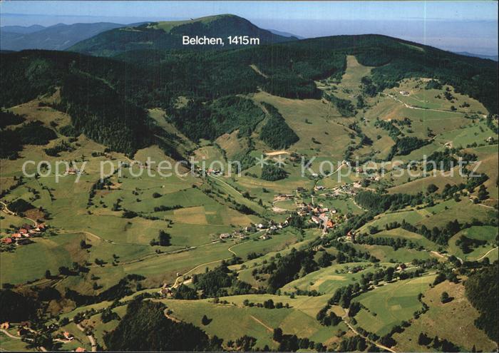 Wieden Schwarzwald Panorama Belchen