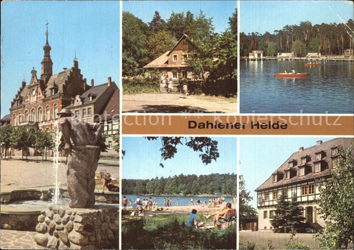 Dahlen Sachsen Rathaus Hospitalhuette Waldbald Schmannewitz Dammuehlenteich