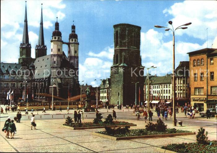 Halle Saale Markt