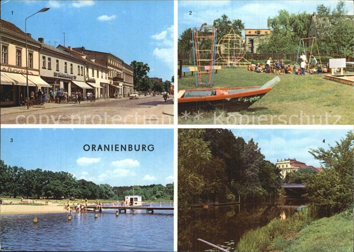 Oranienburg Strasse des Friedens Kindergarten Rosa Thaelmann Bad Lehnitzsee