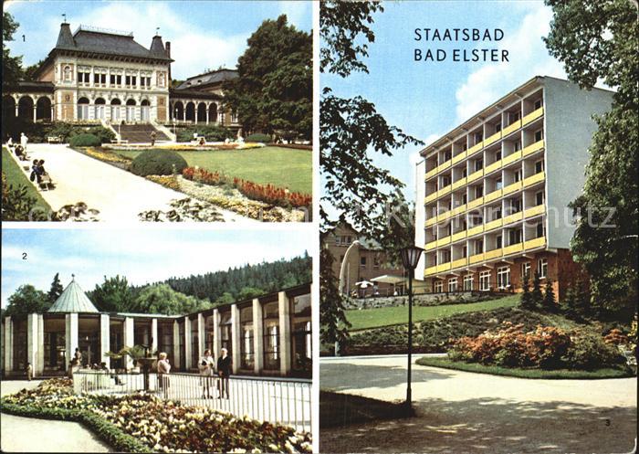 Bad Elster Kurhaus Moritzquelle Bettenhaus Klinik Sanatorium