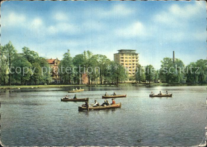 Karl-Marx-Stadt Schlossteich Hochhaus