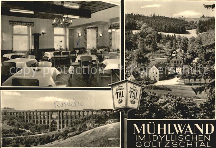 Muehlwand Gaststaette Zum gruenen Tal Viadukt