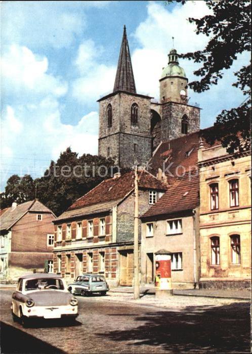 Jueterbog Leninstrasse Kirchturm