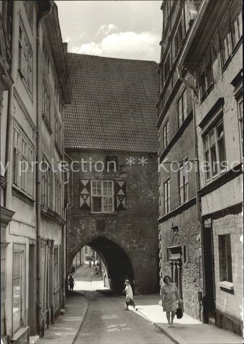 Muehlhausen Thueringen Ratsstrasse