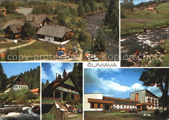 Sumava Czechia Antygl Modrava Cenkova pila Bystrina Turnerova chata Hotel Sumava