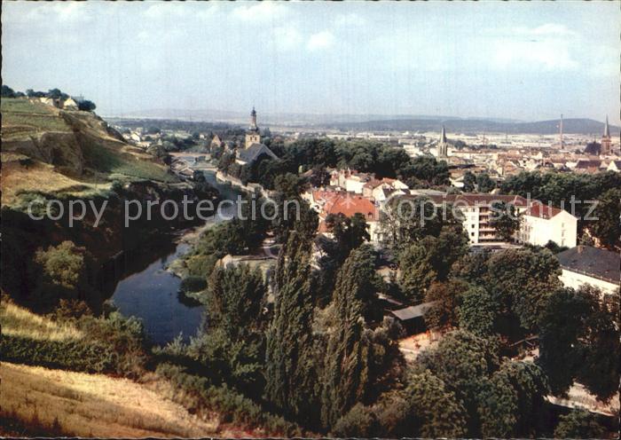 Bad Kreuznach Panorama Nahepartie Kauzenburg