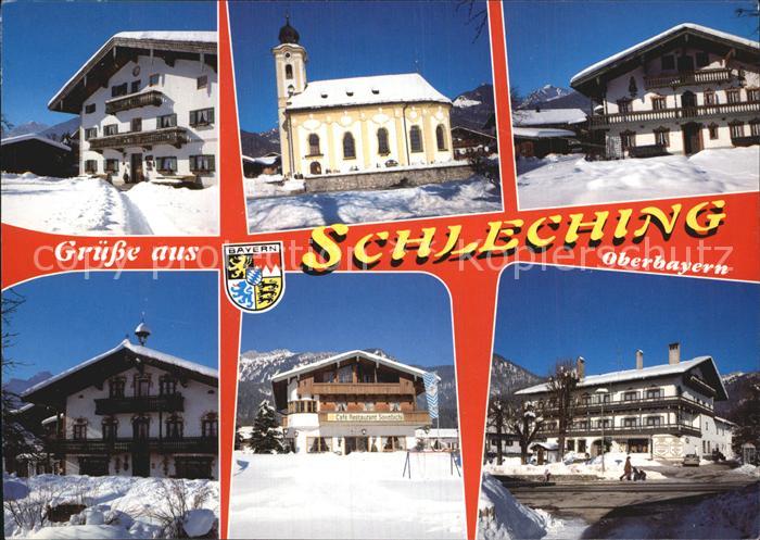 Schleching Teilansichten Kirche