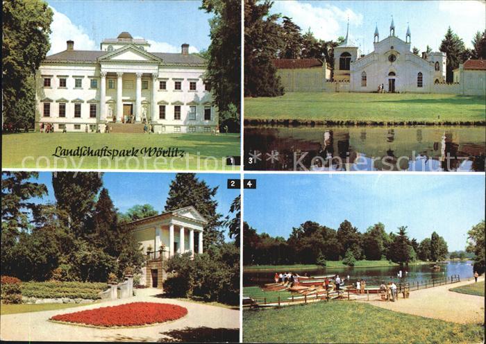 Woerlitz Schlossmuseum Floratempel Gotisches Haus Gondelstation