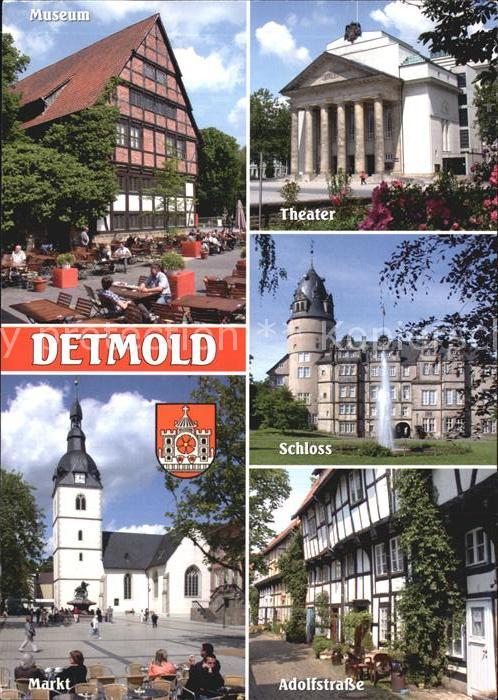 Detmold Museum Theater Markt Schloss Adolfstrasse