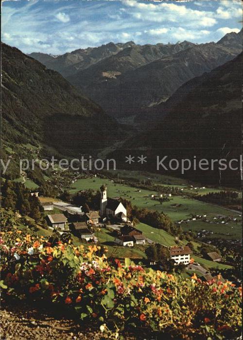 Bartholomaeberg Vorarlberg Panorama mit Silvrettabergen