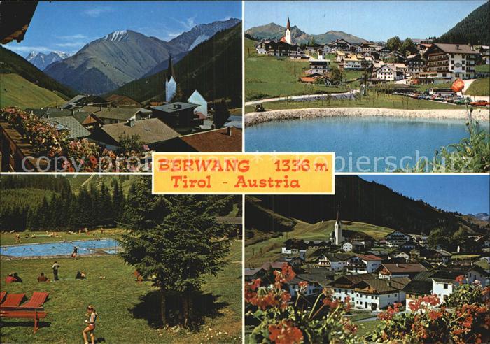 Berwang Tirol Teilansichten Schwimmbad
