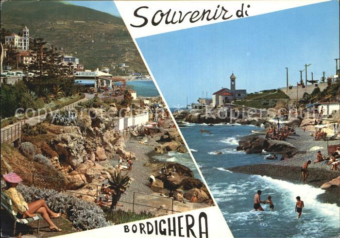 Bordighera Riviera dei Fiori Strandpartien