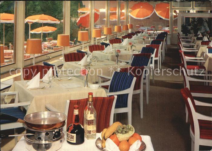 Bad Pyrmont Hotel Bergkurpark Speisesaal Wintergarten