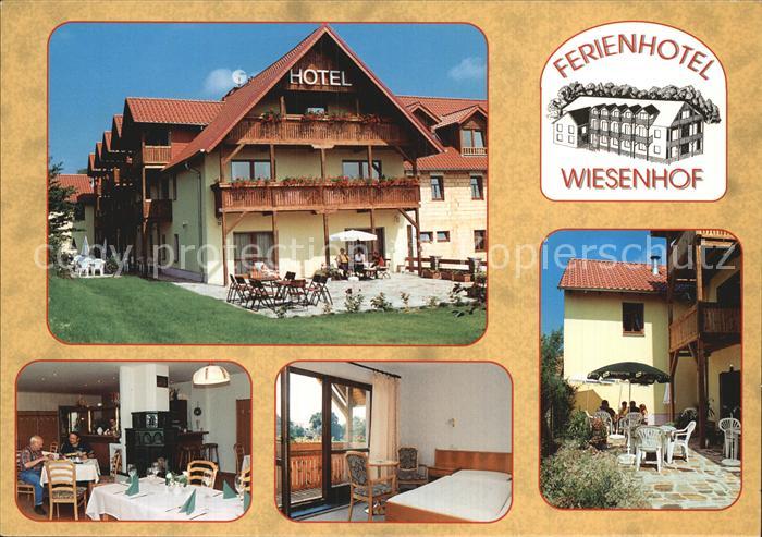 Schmannewitz Ferienhotel Wiesenhof Gaststube Zimmer Terrasse