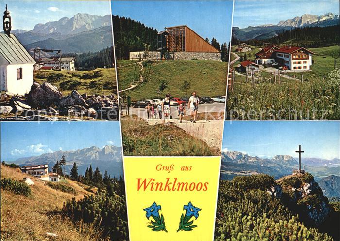 Winklmoos Winkelmoos Winklmoosalm Teilansichten Gipfelkreuz