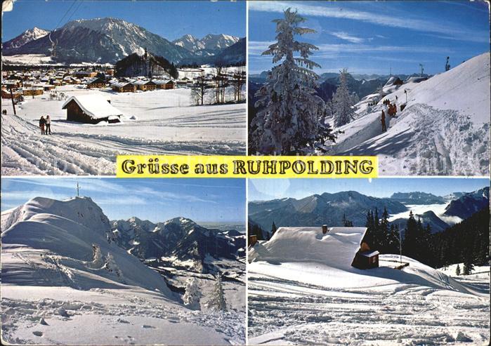 Ruhpolding Bayern Rauschberg Skiparadies