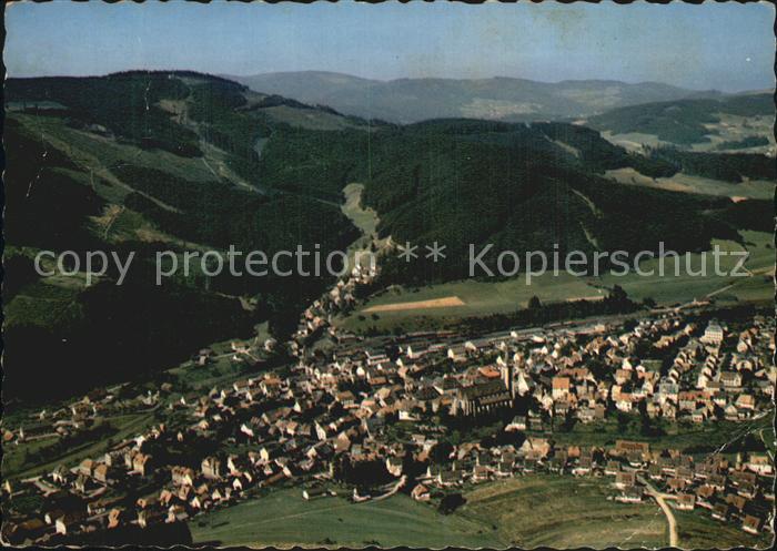 Neustadt Schwarzwald Fliegeraufnahme