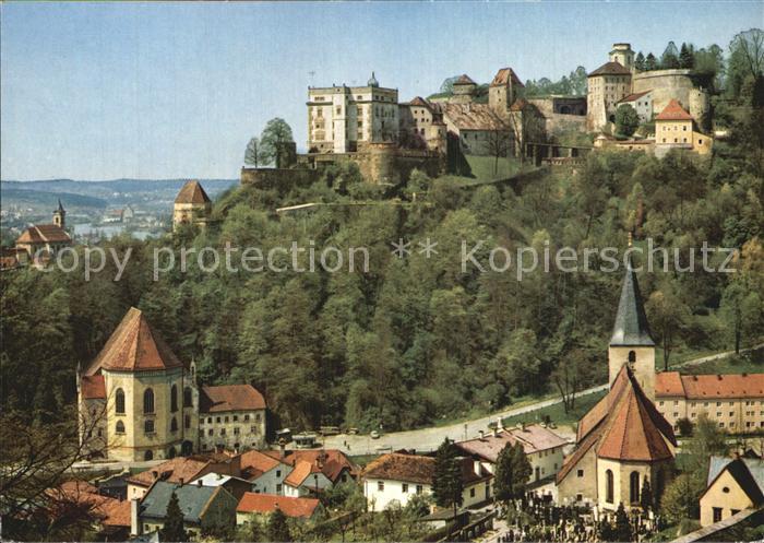 PAssAU Bayern Ilzstadt mit Festung Oberhaus