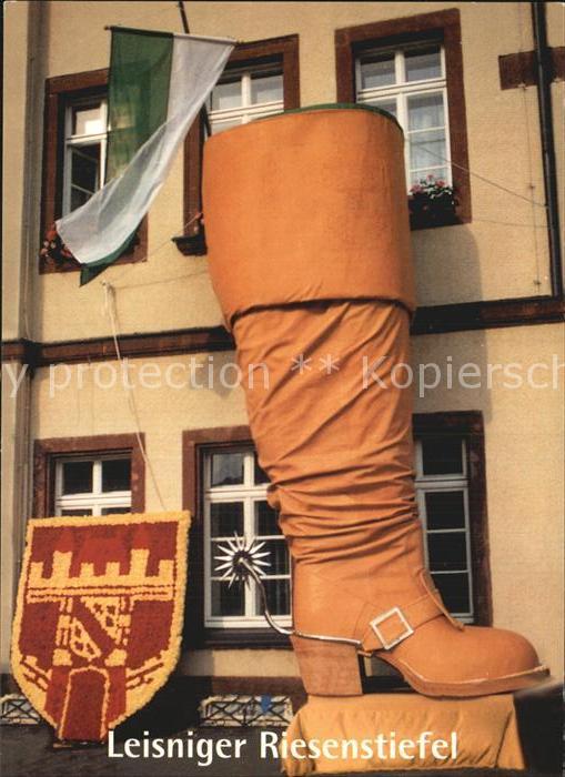 Leisnig Leisniger Riesenstiefel