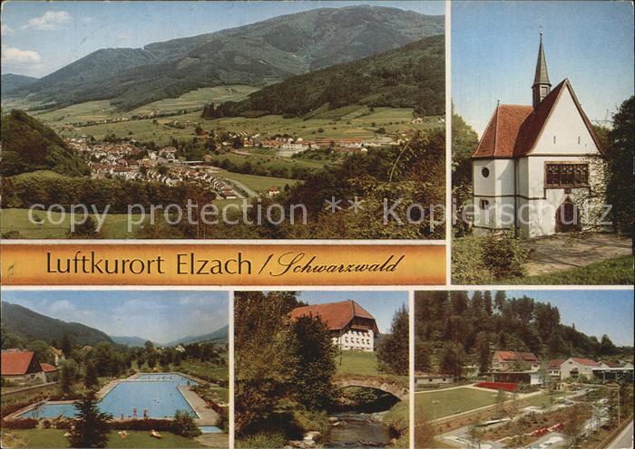 Elzach Panorama Neunlinden Kapelle Schwimmbad Melcherhof Biederbach Kurgarten