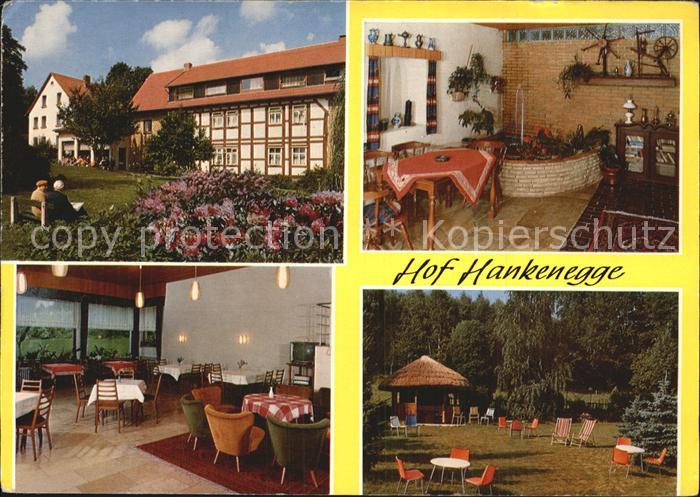 Bentorf Hof Hankenegge Gastraum Garten