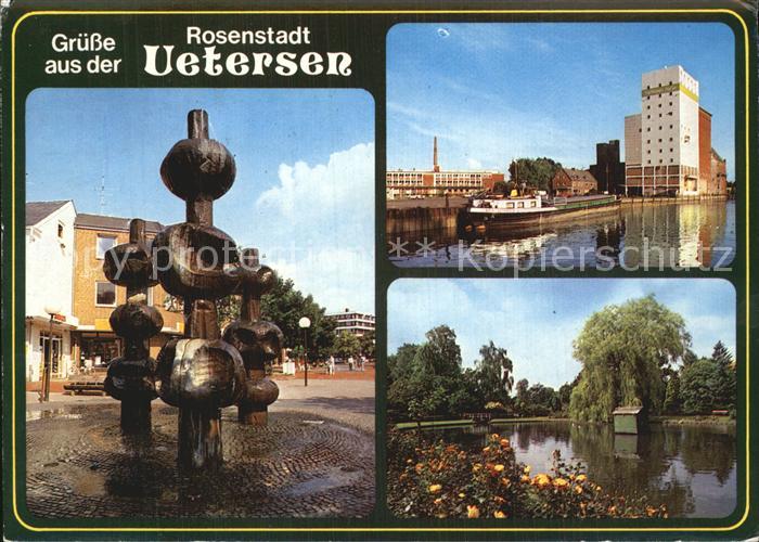 Uetersen Skulptur Schiffsliegeplatz Schwanenteich